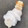Pug hondenjurk zomer Franse bulldog kleren tutu rok poedel bichon frise schnauzer frenchies kleding jurken huisdierkleding 240429