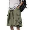 Herren Shorts Thin Short Casual Workwear Hosen Tasche Reißverschluss Feste Farbe schnell trockener gerade Teenager Sommer