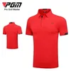 Heren PoloS PGM Men Korte Slve T-shirts Zomerkleding Anti-Zweet Ademend snel droge YF587 Groothandel Y240506