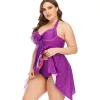 Ternos 2021 Novo Tankini Feminino Feminino Twopaía de roupas de banho de maiô de praia MAILLOT DE BANI