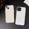 美しいiPhone電話ケース15 14 Pro Maxury Designer Laser Colorful L Case 18 17 15pro 14pro 13pro 13 12ケースロゴボックス女性Man Wxと財布