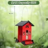 Feeding Bird Feeders For Outdoors Metal Squirrel Proof Hanging Bird Feeders Large Capacity Wild Bird Feeders For Cardinals Finches