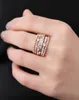 5 PCs Charm Vintage Sparkly Rose Gold Cry
