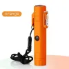 Lighters IP56 Waterproof Dual Arc Electric Portable Ganyard CAM OUTDOOR CAM THIKING THIMINA COMPASSIONE USB Accendi più leggera Delive Dho9y