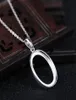 Plata Fina 925 Coste de plata esterlina Semi Monte Colgante para 14x20 mm Cabochon Amber Agate Opal Jewelry sin collar5045831
