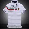 2024 Polo-Hemd Männer Große Pferd Camisa Solid Luxus Design Designer männlicher Sommer-Turnhalter Kurzärmel Polo Shirt Männer T-Shirt