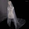 Bridal Veils Whitney Wedding Collection White With Ivory Pearls Bride 1.5 Meter 3Meter Luxury Rhinestones Velos de Novia