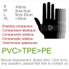 手袋ニトリルグローブ100pcsボックス200pcsオイルプルーフPVC PE TPEラテックスグローブワークグローブ家庭用クリーニングツールのキッチンの便利さ