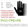 Перчатки нитрильные перчатки 100 шт. С коробкой 200 шт. Нефть, не натягивающиеся из ПВХ PE TPE латексные перчатки рабочие перчатки для домохозяйств для очистки