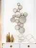 Декоративные тарелки зеркало настенный кулон украшения