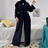 Vêtements ethniques Robe élégante Muslim Abaya Christmas Mariage Bridesmaid Fashion Party Longue Robe Robe ceinture de ceinture Maxi pour femmes