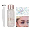 T4F7 Body Glitter Eye Glitter Clai Clain Corps Loose Sequins Loose Stickers Crème Face Gel Art Diamond Maquillage Décoration Jewels Festival de fête D240503 Festival D240503