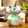 Caricature chaude et licorne en peluche poupées mignonnes fantastiques unicorne en peluche jouet enfants poupée cadeau de Noël gratuit