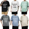 Benutzerdefinierte übergroße T -Shirts Machen Sie Ihre Designbilder oder Texte Frauen gedruckte Original -Design -Spezialgeschenke für Freunde 240429