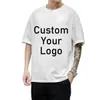 Benutzerdefinierte übergroße T -Shirts Machen Sie Ihre Designbilder oder Texte Frauen gedruckte Original -Design -Spezialgeschenke für Freunde 240429