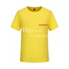 Brand Letter Printed Tees For Men Summer Loose Tops Plus Size Street Tshirt Pure Cotton Short Sleeve Designer Tanks For Teenager