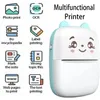 Mini impresora Bluetooth Wireless Pocket Tinkless Termal Printer Etiqueta/etiqueta/PO/Ticket/Printer Adecuado para iOS o Android 240430