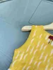 Fashion Girls Jirt Summer Sans manches en tricot de tricot Robe de robe 100-160 cm Vêtements de créateurs pour enfants Design Baby Partydress 24april