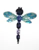 20pcslot en émail en cristal vend le bluegreen mignon libellule animal broche Broch pour GiftParty6879583