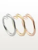 Designer Nail Ring Bijoux de luxe Midi Love Just A Rings for Women Titanium Steel Alloy Goldplated Process Fashion Accessoires NE2646925