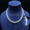 Lifeng Jewelry Luxury Men 925 Silver Hip Hop Candy Chain Ice vvs moissanite Ожерелье