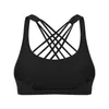 Yoga-outfit vrouwen sport beha shirts lu-47 gymvest push up fitness tops y ondergoed lady shake proof verstelbare druppel levering buitenshuis dhckky