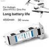 Drones Losoncoer 4500mAh RC camera drone battery intelligent flight battery for spare parts of Hubsan H117S Zino PRO G RC four helicopter WX