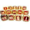 Simple Design Alloy Champion Ring for Men Cardinal Hall of Fame World Series 14 Sets 301z