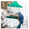 Alimentador de alimentación de aves Herramienta de alimentación automática de alimentación al aire libre Al aire libre, colgante