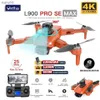 Drones l900 pro se max drone 4k professionele drone met 5G camera wifi 360 obstakel vermijding fpv borstelloze motor rc vier helikopter mini drone wx