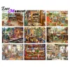 Stitch Ever Moment Diamond Art Painting Beads Travail Ferme Anime Kitchen Flower Cat 5D DIY Full Square Resin Forets Gift Home ASF2290