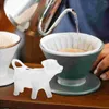 Dinware sets espresso maker keramische melkkruik saus koffie potje dier cup container witte baby
