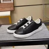 Casual Shoes Fashion Mens Cowhide äkta läder skateboard glid på loafers joggar tränare hösten utanför sneakers