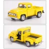 Modello Diecast Auto Classic Pickup Truck 1 32 RAPPORTO PROPRIE ALLA INSEGNAMENTO E GIOCHIO SERIE DI NATALE SERIE DI NATALE CHIEDDRENS CARL2405