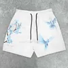 Herren -Shorts Taube Dove Print Athletic Shorts für Männer Frauen schnell trocken aktive Trackshorts mit Pocket Fitness -Training Fitness Trainrunning J240506