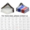 Shelters PE transparent waterproof tarpaulin plastic waterproof film for gardens balconies greenhouses succulents keeping warm Trans