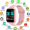 Смотрит y68 Bluetooth Smart Watch Мужчины Женщины спортивны умные часы сердечного ритма.