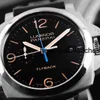 Orologio da polso per business Panerai PAM00524 Macchinari automatici con un diametro del calibro di 44 mm e elenco di materiali in acciaio di precisione glassata AISI 316L