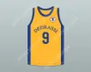 Anpassade Nay Mens Youth/Kids Drake Jimmy Brooks 9 Degrassi Community School Panthers Away Basketball Jersey med Patch Top Stitched S-6XL