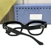 Qua Classic Unisex Square Plank Brille Frames10423 5023fashion Design Goggles Buchstaben Beinrahmen Multikolor für verschreibungspflichtige Brillenbrillen Fullset Desig Fall