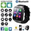 Uhren A3 Q18 Bluetooth Smart Watch mit 2G SIM -Karte Männer Frauen Largecapacity Rufen Sie Telefon Smartwatch Sport Wasserdetermesser Alarm an