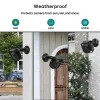 Protectors 2 Pack Wall Mount Ständer für Blink Outdoor -Kamera 3rd -Gen -Klammer wetterfeste Abdeckung 360 Grad einstellbar für Blink Outdoor 3rd