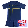 23 24 Boca Juniors Kids Kit Soccer Jerseys Cavani Fernandez Benedetto Marcos Rojo Zeballos Advincula Home Away 3rd Football Shirts