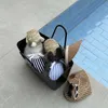 Собачья одежда летняя полоса одежда для домашних животных из цельного костюма купальники плюшевый мишка