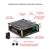 Amplificatore 2x15w scheda amp bluetoothcomptible 2.1 canale aux audio audio amplificier board subwoofer per il modulo musicale home theater audio