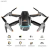 Drones AE10 Mini Drone 8k HD ESC Dual Câmera Motor sem escova dobrando quatro helicópteros fotógrafo aéreo profissional G RC Helicóptero WX