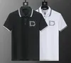 Polo pour hommes Designer T-shirt High Street Color Couleur Polos Polos Impression de coton de qualité supérieure