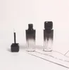 Bouteilles de rangement bocaux 10 ml mignon vide noir gradient à lèvres brillant en plastique en plastique blup gloss tube cosmétique rechargeable récipient PA4519699