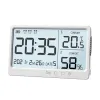 Relógios LCD Medidor eletrônico de temperatura Medidor Eletrônico de alta precisão Hygrômetro de temperatura Clock