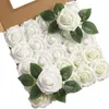 Decoratieve bloemen 10/20 -stcs Rose kunstmatige neprozen voor doe -het -zelf bruiloftsboeketten centerpieces arrangements Party Home Decor